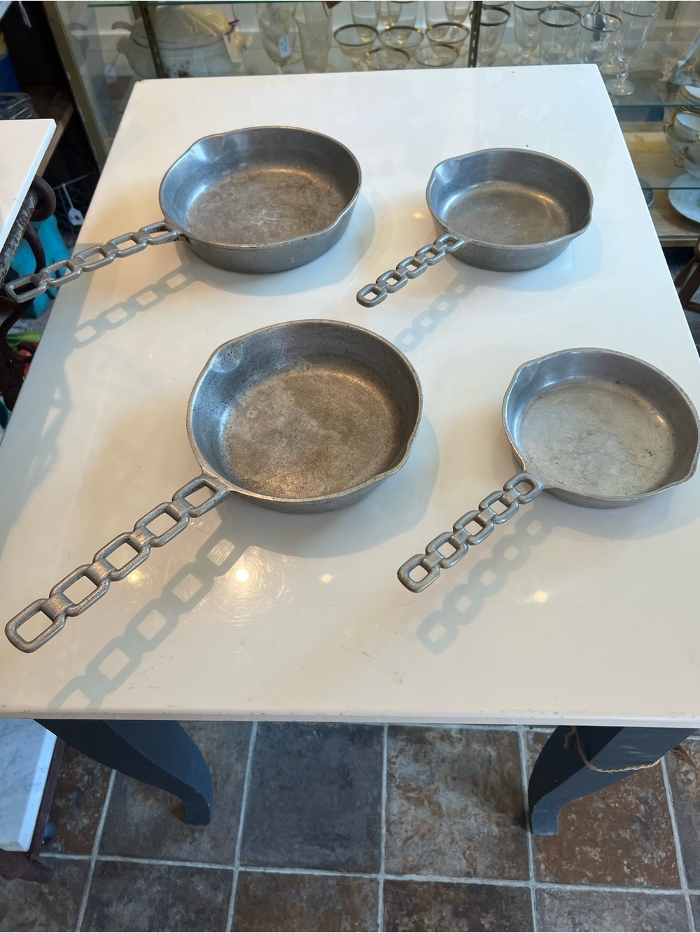 Susquehanna casting company chain link pans set of 4